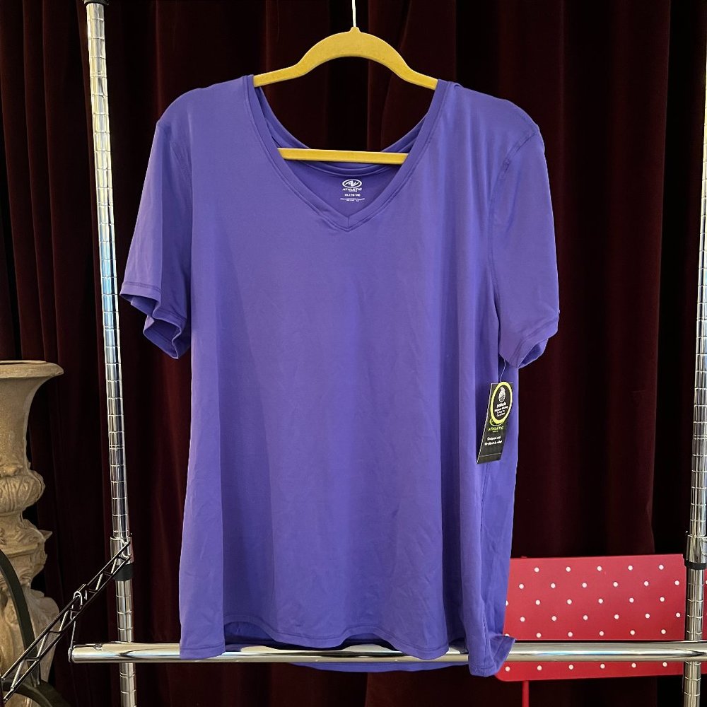 Purple Workout Shirt